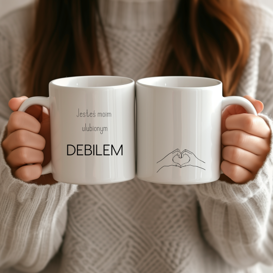 Kubek - Jesteś Moim Ulubionym Debilem