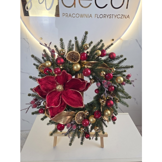 Wianek świąteczny LED 207