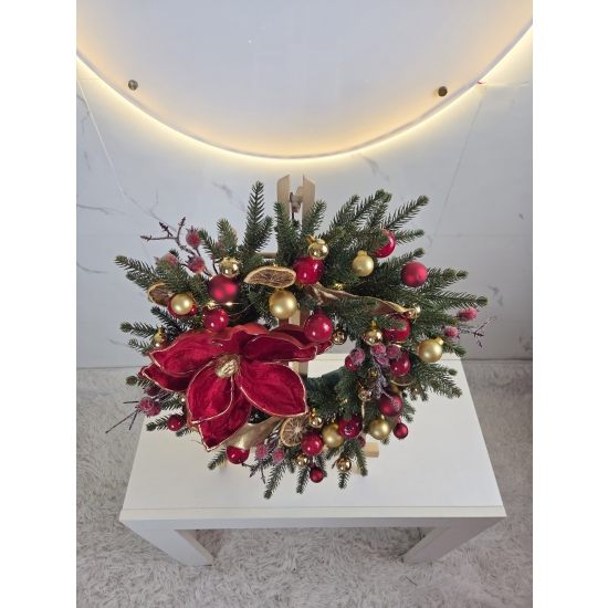 Wianek świąteczny LED 207