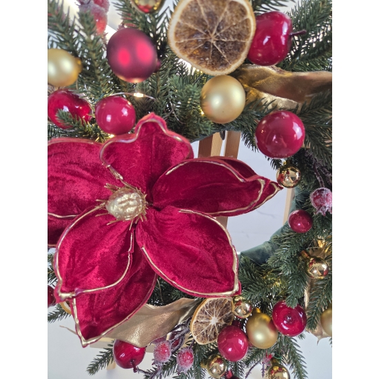 Wianek świąteczny LED 207