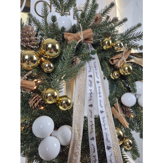 Wianek świąteczny LED 212